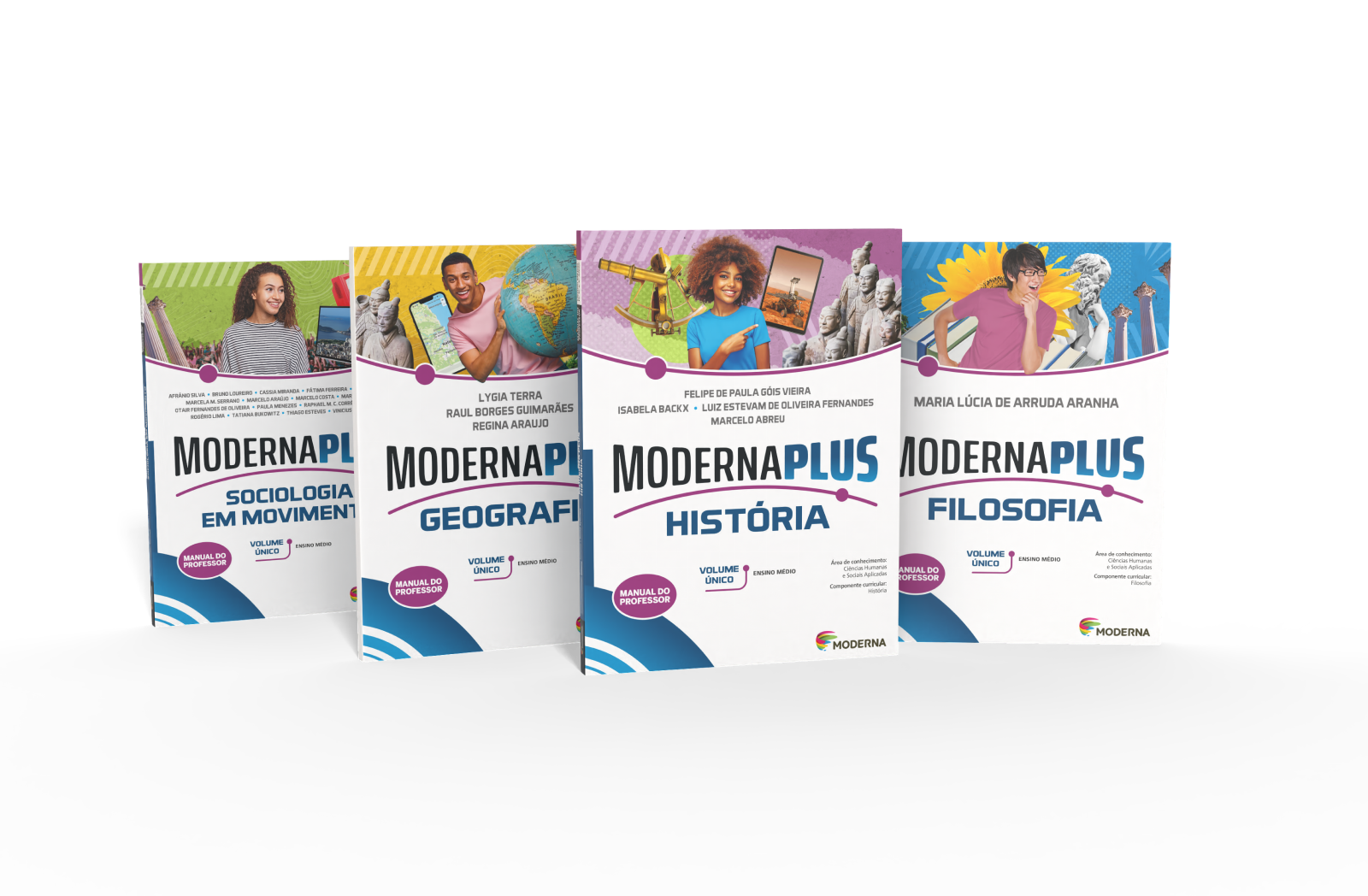 Geografia, História, Filosofia, Sociologia