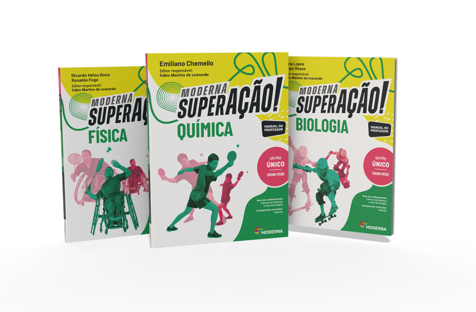 Química, Física, Biologia
