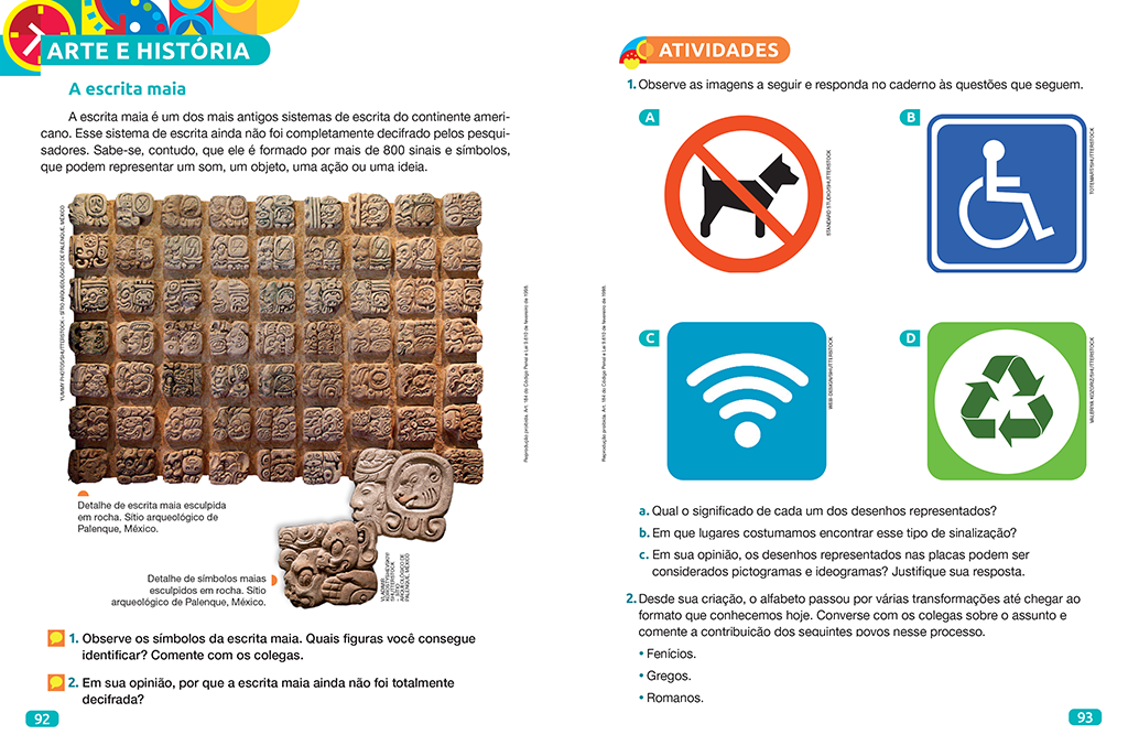 Seção que tem como objetivo explorar diferentes linguagens e manifestações artísticas, relacionando-as com os conteúdos tratados em cada unidade.