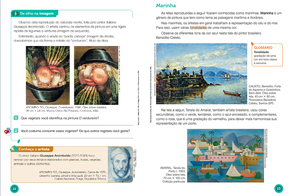 Esta seção apresenta a biografia de artistas de diversas áreas, com o objetivo de ampliar o repertório cultural e servir de inspiração para os alunos.