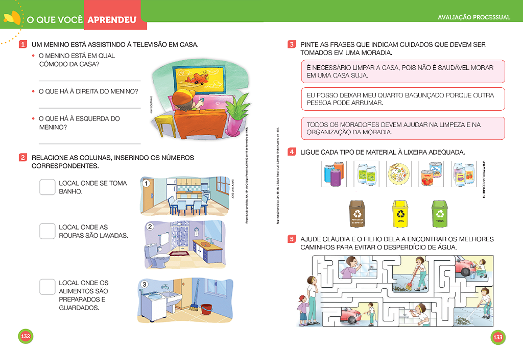 Nesta seção, o aluno é convidado a fazer atividades práticas, como entrevistas, experimentos e pesquisas, entre outras atividades que exploram o tema abordado na unidade.